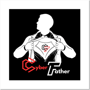 Cyber Father ready to action Posters and Art